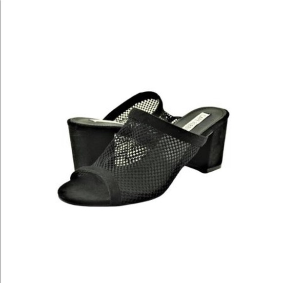 Cape Robbin Mesh Block Heel - Picture 2 of 3